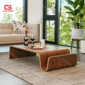 Bàn cafe mô hình kẹp hồ sơ với thiết kế độc đáo, mới lạ