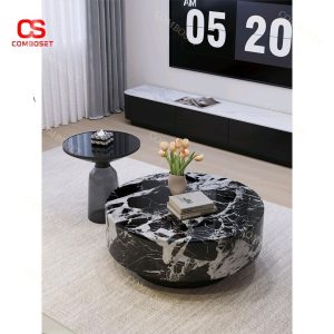 Bộ 2 bàn cà kiểu Ý với thiết kế tiện dụng 2 bàn