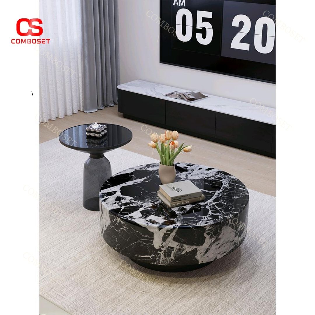 Bộ 2 bàn cà phê kiểu Ý với thiết kế tiện dụng 2 bàn