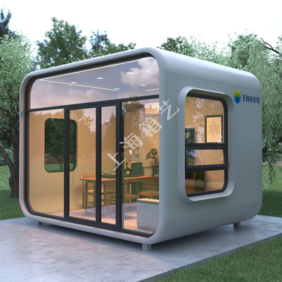 Nhà hộp di động cabin huose với đầy đủ không gian sinh hoạt