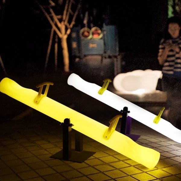 Bập Bênh Có Đèn Led Chiếu Sáng, Đèn Cảnh Quang Ngoài Trời Dành Cho Công Viên, Sân Vườn, Khu Vui Chơi - Ảnh 7