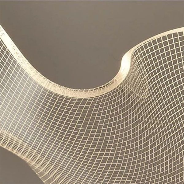 Đèn Bàn Acrylic Uốn Lượn Hậu Hiện Đại Phong Cách Bắc Âu Decor Bàn Làm Việc, Phòng Ngủ, Đầu Giường - Hình ảnh 7