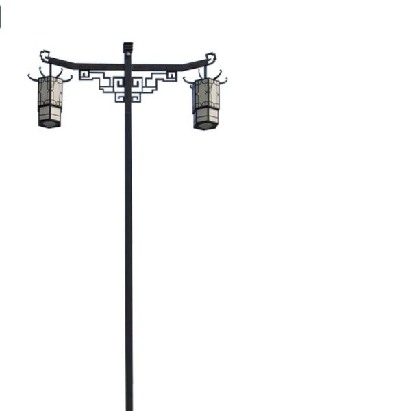 Đèn Đường Ống Thép Mạ Kẽm Cao Cấp, Cột Đèn Đường Chính, Danh Lam Thắng Cảnh - Hình ảnh 6