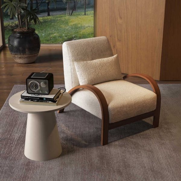 Ghế Sofa Đơn Giản Kiểu Bắc Âu, Ghế Lười Thư Giãn, Ghế Sofa 3 Màu Có Tay Vịnh Decor Phòng Khách - Hình ảnh 7