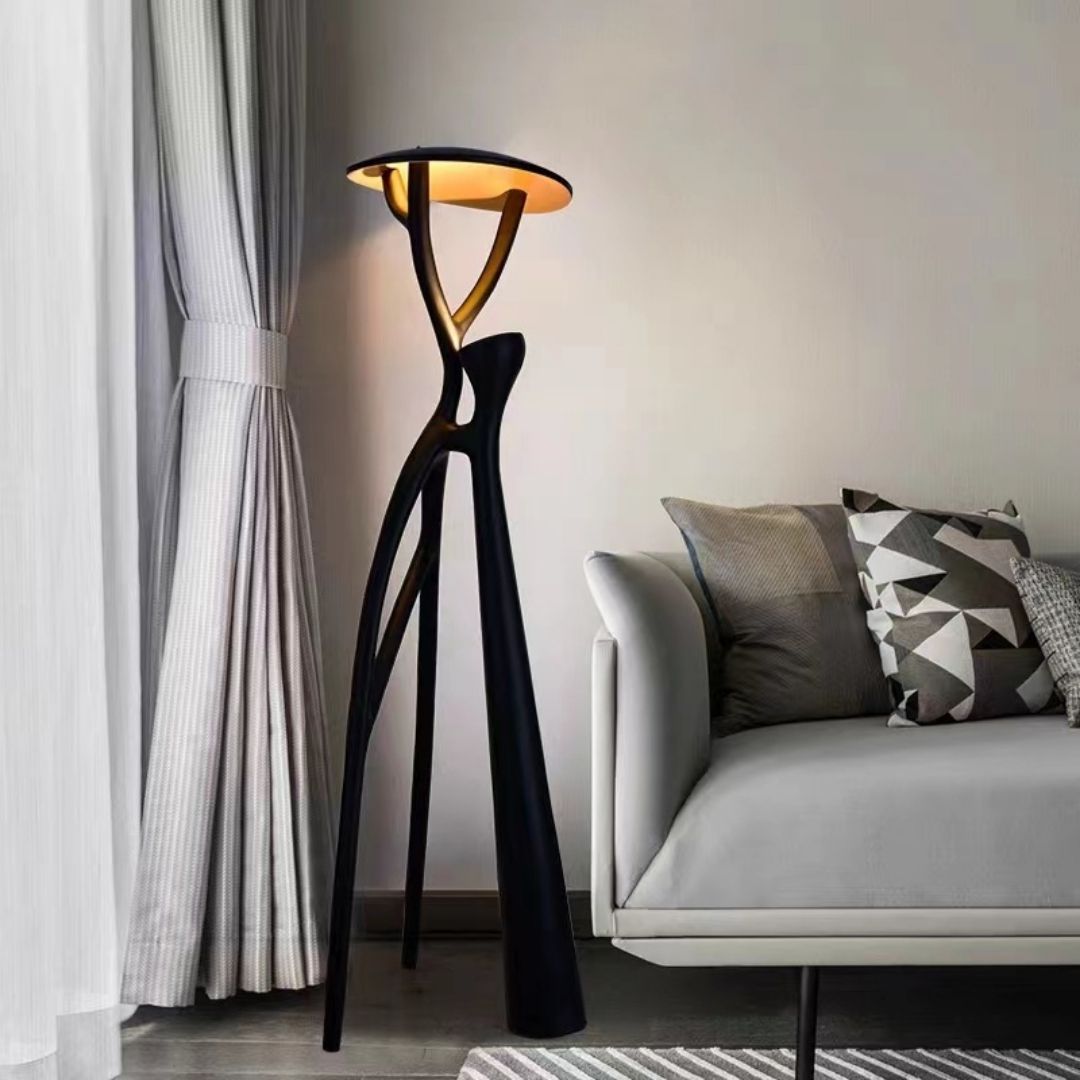 Đèn Sàn FPR Bắc Âu Cao Cấp Kích Thước Lớn Decor Phòng Khách, Đèn Để Sàn Kiểu Dáng Ấn Tượng - Ảnh 7