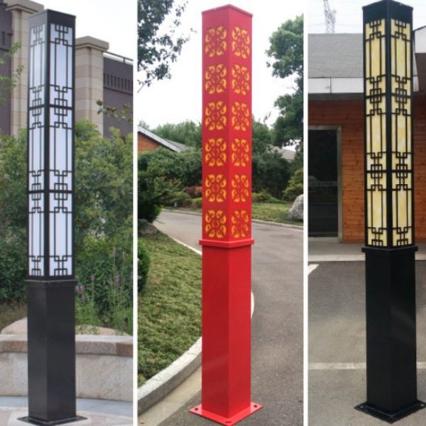 Đèn Sân Vườn Hình Trụ Cao 3,5M, Đèn Năng Lượng Mặt Trời Decor cảnh Quan, Công Viên - Hình ảnh 7