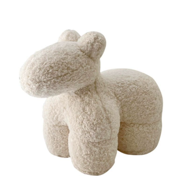 Ghế Thư Giãn Pony Chair Trang Trí Phòng Nhiều Màu Sắc, Ghế Đôn Hình Thú Dành Cho Bé - Hình ảnh 7