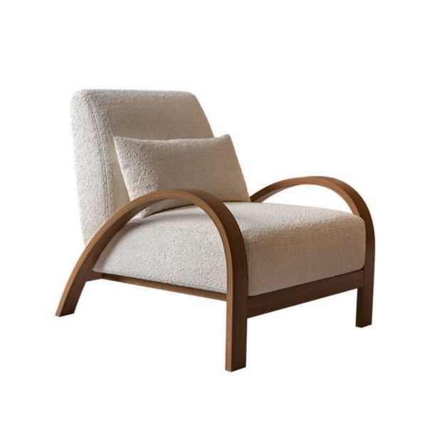 Ghế Sofa Đơn Giản Kiểu Bắc Âu, Ghế Lười Thư Giãn, Ghế Sofa 3 Màu Có Tay Vịnh Decor Phòng Khách - Hình ảnh 6