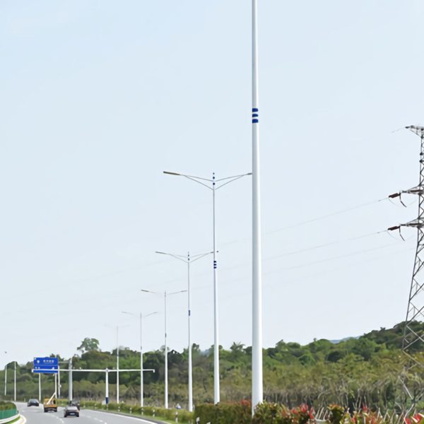 Đèn Đường Hai Đầu Độ Sáng Cao Ống Thép Mạ Kẽm Cao Cấp Dành Cho Đường Đô Thị, Cao Tốc - Hình ảnh 5
