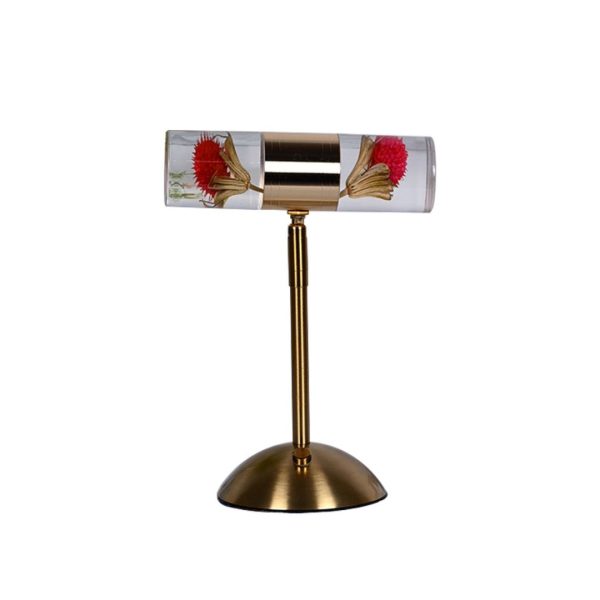 Đèn Bàn Hoa Vĩnh Cửu Xoay 180 độ, Đèn Để Bàn Cổng Sạc USB Decor Không Gian, Quà Tặng Ý Nghĩa - Hình ảnh 4