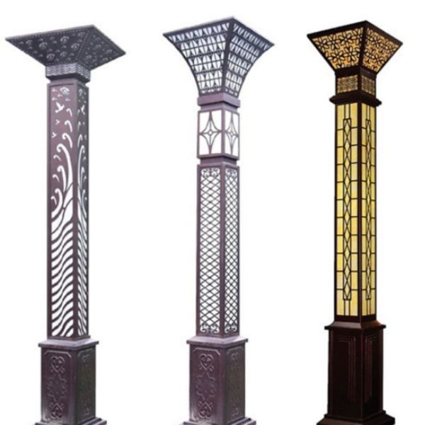 Đèn Sân Vườn Hình Trụ Cao 3,5M, Đèn Năng Lượng Mặt Trời Decor cảnh Quan, Công Viên - Hình ảnh 6