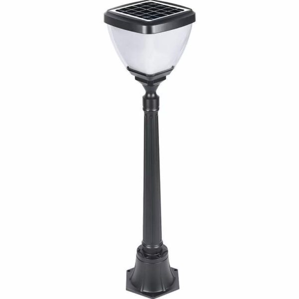 Cột Đèn Năng Lượng Mặt Trời 1 Đầu 2 Đầu, Cột Đèn Sân Vườn Decor Khu Dân Cư, Biệt Thự, Cảnh Quan - Hình ảnh 5