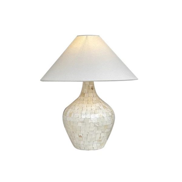 Đèn Bàn Trang Trí Kiểu Bắc Âu Chao Vải Phong Cách Đơn Giản, Đèn Bàn Ấm Áp, Lãng Mạn Decor Phòng Ngủ - Hình ảnh 5