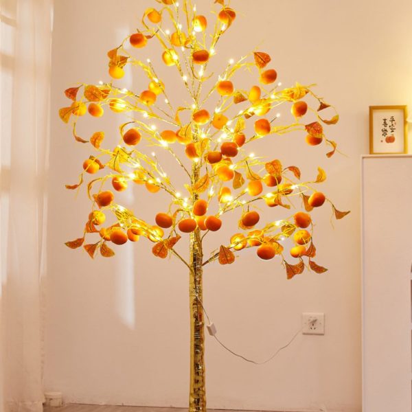 Đèn Led Cây Lượu Đỏ Và Cây Hồng Trang Trí Ngày Tết, Trung Tâm Mua Sắm - Hình ảnh 4