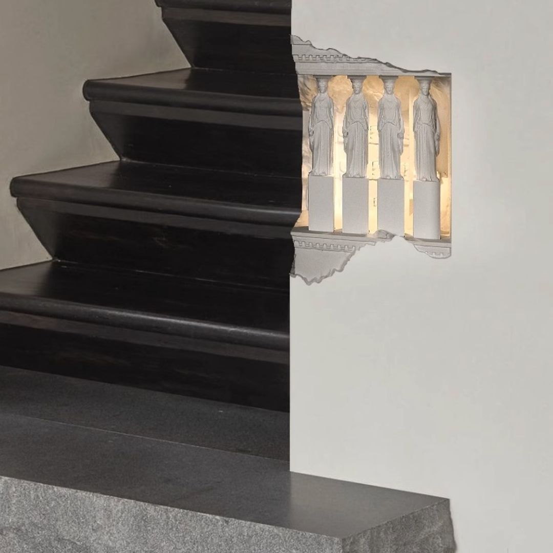 Đèn Ốp Tường Thạch Cao Cảm Ứng 120 độ, Đèn Nhúng Góc Tường Decor Hành Lang, Lối Đi - Ảnh 4