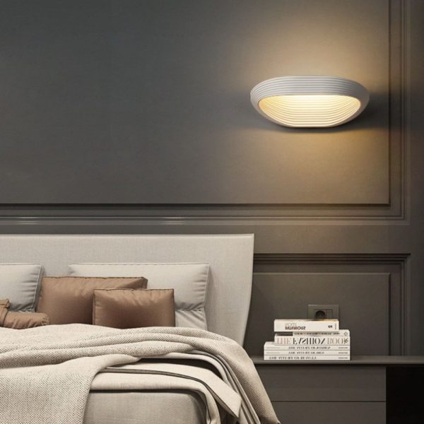 Đèn Hắt Tường Xoắn Ốc Nghệ Thuật Phong Cách Bắc Âu, Đèn Tường 2 Màu Decor Nội, Ngoại Thất - Hình ảnh 4
