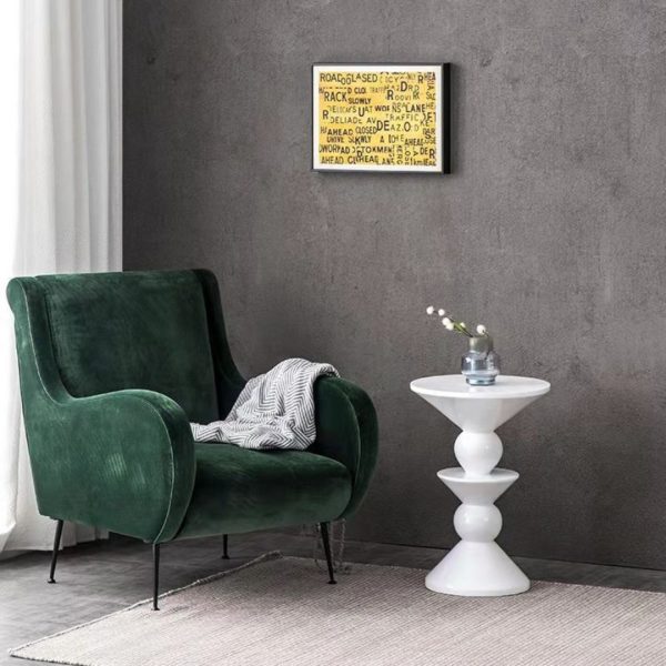 Bàn Cafe Thiết Kế Hình Học Khối Tròn Chóp Nón Nhiều Màu Đa Dạng Decor Phòng Khách Hiện Đại