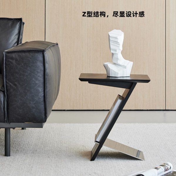 Bàn Gỗ Nguyên Khối Chữ Z Hình Học Tối Giản Phù Hợp Với Mọi Không Gian Sống