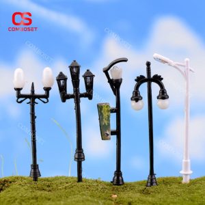 Bộ 10 Món Đồ Mô Hình Đèn Đường