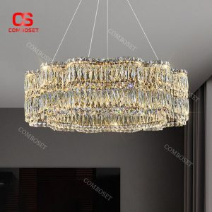 Đèn Chùm Pha Lê Bông Hoa Cao Cấp Phong Cách Pháp Sang Trọng Decor Nhà Hàng Khách Sạn
