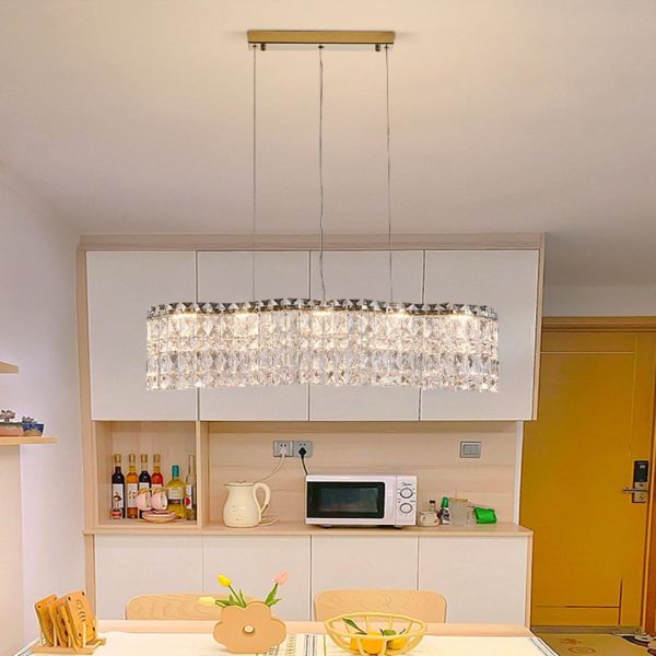 Đèn Chùm Pha Lê Bông Hoa Cao Cấp Phong Cách Pháp Sang Trọng Decor Nhà Hàng Khách Sạn