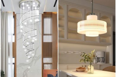 Phân Biệt Đèn Chùm Và Đèn Thả Điểm Khác Biệt Và Cách Chọn Đèn Phù Hợp