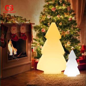 Đèn LED Dạ Quang Cây Thông Noel Trang Trí Lễ Hội, Sân Vườn Chống Thấm Hiệu Quả