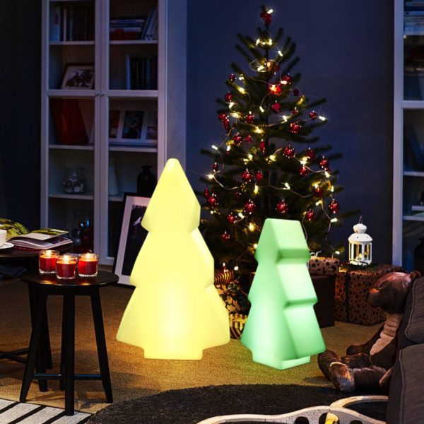 Đèn LED Dạ Quang Cây Thông Noel Trang Trí Lễ Hội, Sân Vườn Chống Thấm Hiệu Quả