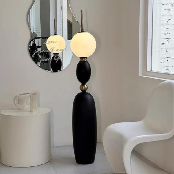 Đèn Sàn Bauhaus Hình Bầu Thiết Kế Nghệ Thuật Pháp Dành Cho Phòng Khách