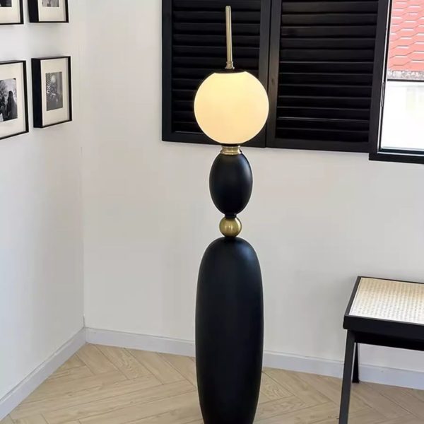 Đèn Sàn Bauhaus Hình Bầu Thiết Kế Nghệ Thuật Pháp Dành Cho Phòng Khách