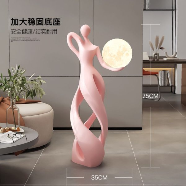 Đèn Sàn Chân Dung Vũ Nữ Múa