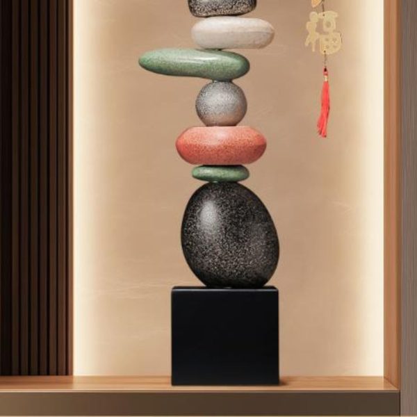 Đèn Sàn Gốm Tháp Đá Trung Hoa Phong Thuỷ Mang Đến Vận May Decor Nội Thất Tết
