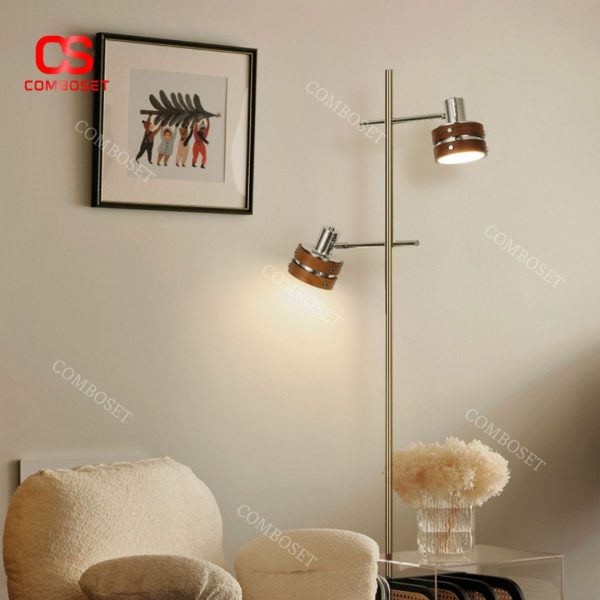 Đèn Sàn Sắt Tối Giản Phong Cách Công Nghiệp Cá Tính Decor Không Gian Nội Thất Phòng Khách