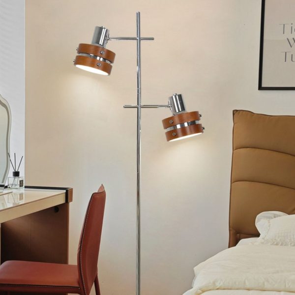 Đèn Sàn Sắt Tối Giản Phong Cách Công Nghiệp Cá Tính Decor Không Gian Nội Thất Phòng Khách