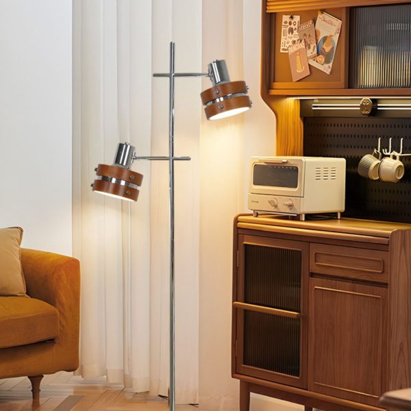 Đèn Sàn Sắt Tối Giản Phong Cách Công Nghiệp Cá Tính Decor Không Gian Nội Thất Phòng Khách