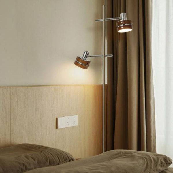 Đèn Sàn Sắt Tối Giản Phong Cách Công Nghiệp Cá Tính Decor Không Gian Nội Thất Phòng Khách