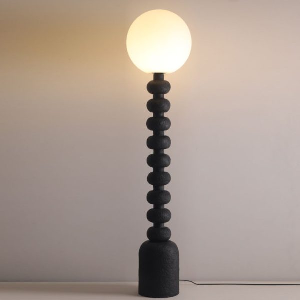 Đèn Sàn Tối Giản Trắng Đen Bauhaus Thiết Kế Sáng Tạo Phong Cách Hiện Đại
