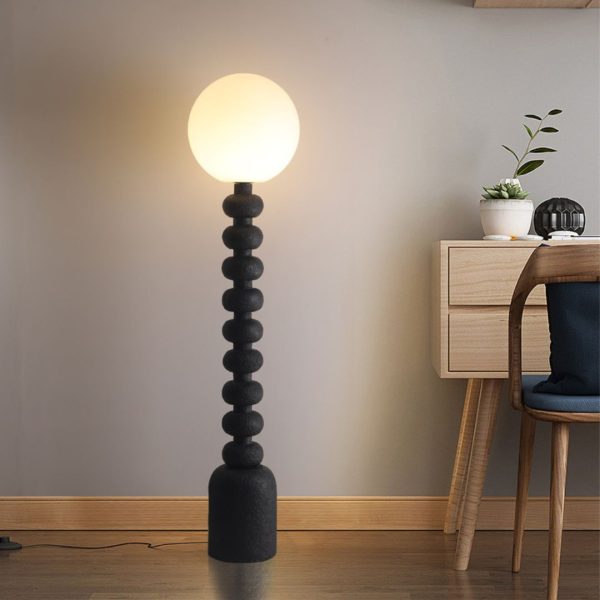 Đèn Sàn Tối Giản Trắng Đen Bauhaus Thiết Kế Sáng Tạo Phong Cách Hiện Đại