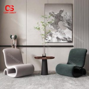 Ghế Sofa Quỳ Vải Nhung Mềm Mại Nhiều Màu Decor Phòng Khách, Quán Cafe