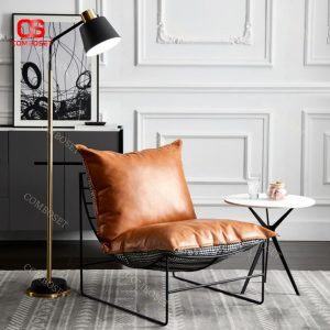 Ghế sofa lười khung sắt hiện đại phù hợp với nhiều phong cách nội thất khác nhau