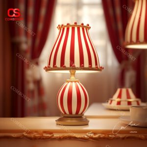 Đèn bàn phong cách rạp xiếc với thiết kế độc đáo và ấn tượng