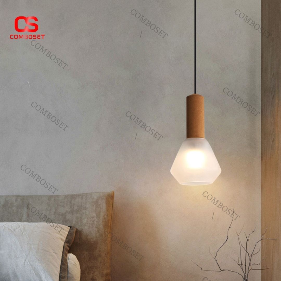 Đèn thả tràn thủy tinh đuôi đồng có thiết kế như 1 sợi dây chuyền độc đáo những vẫn tinh tế
