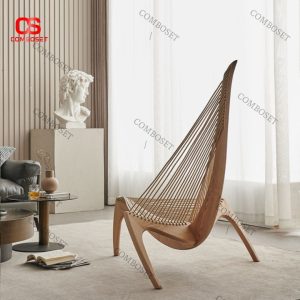 Ghế tưa thuyền buồm kiểu Bắc Âu là sự kết hợp hoàn hảo giữa thiết kế lấy cảm hứng từ thiên nhiên và sự thoải mái