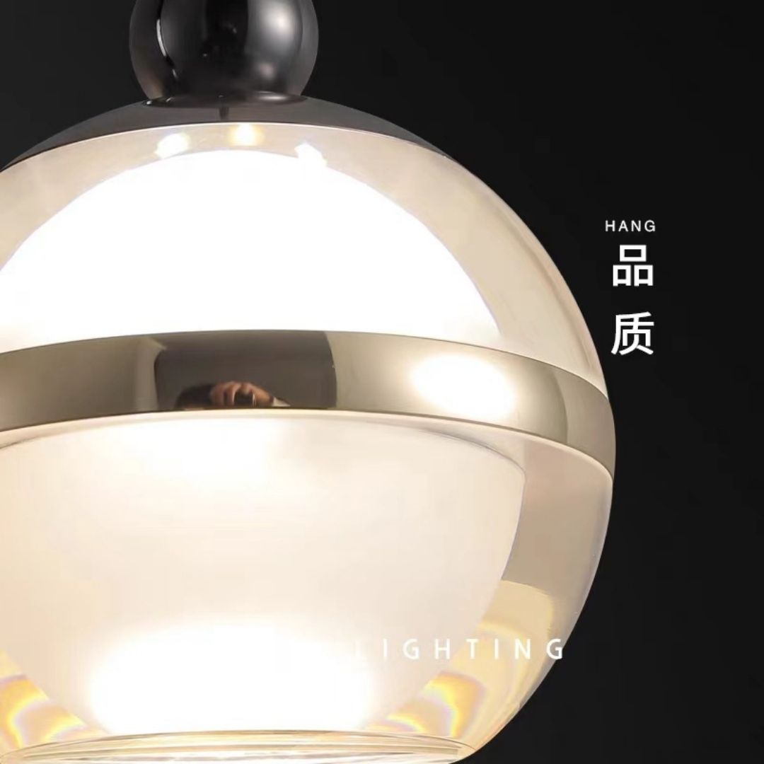 Đèn thả hình quả bóng acrylic