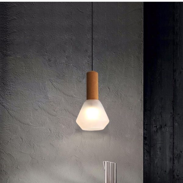 Đèn Thả Trần Thủy Tinh Đuôi Đồng, Đèn Thả Decor Phòng Ăn, Phòng Ngủ 3 Chế Độ Màu - Hình ảnh 8