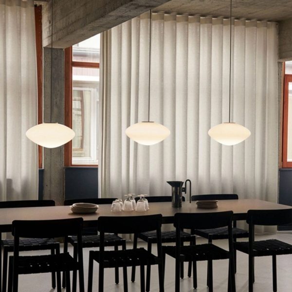 Đèn Thả Ngọc Thủy Tinh Hình Opal, Đèn Chùm Thả Bắc Âu Hiện Đại Decor Phòng Khách, Phòng Ăn - Hình ảnh 7