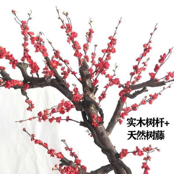 Cây Hoa Mận Nhân Tạo Cao Cấp, Cây Hoa Mận Lớn Decor Nhiều Không Gian, Đồ Trang Trí - Hình ảnh 6