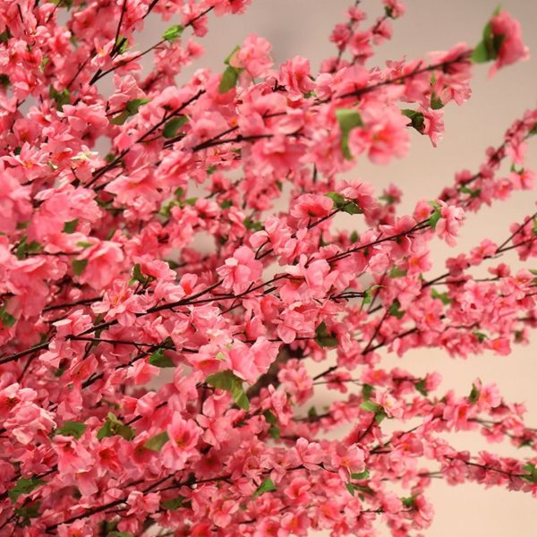 Cây Hoa Anh Đào Nhân Tạo, Cây Hoa Đào 1,8M Cao Cấp, Cây Ước Nguyện Decor Nội Và Ngoại Thất - Hình ảnh 7