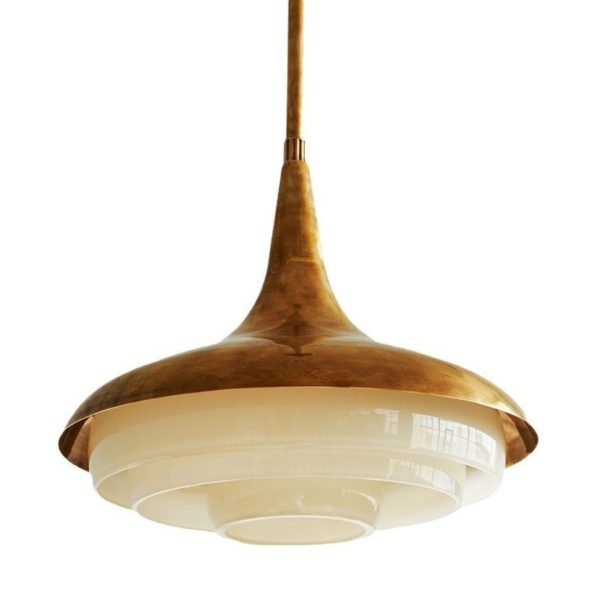 Đèn Chùm Thủy Tinh Màu Đồng, Đèn Thả Bàn Ăn Phong Cách Wabi-Sabi, Đèn Quầy Bar Sang Trọng - Hình ảnh 5