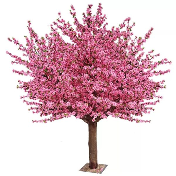 Cây Hoa Anh Đào Nhân Tạo, Cây Hoa Đào 1,8M Cao Cấp, Cây Ước Nguyện Decor Nội Và Ngoại Thất - Hình ảnh 6